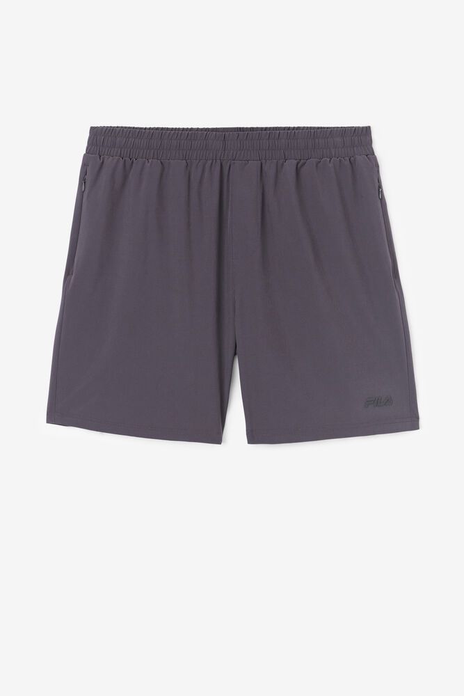 Fila Zida Shorts Grey - Mens - 37819CVUR